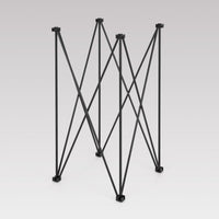 Modular structure 60 x 60 cm Black 